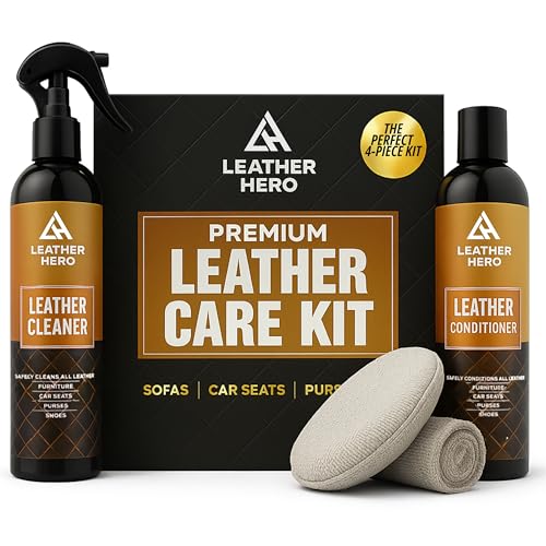 Leather Cleaner and Conditioner Kit