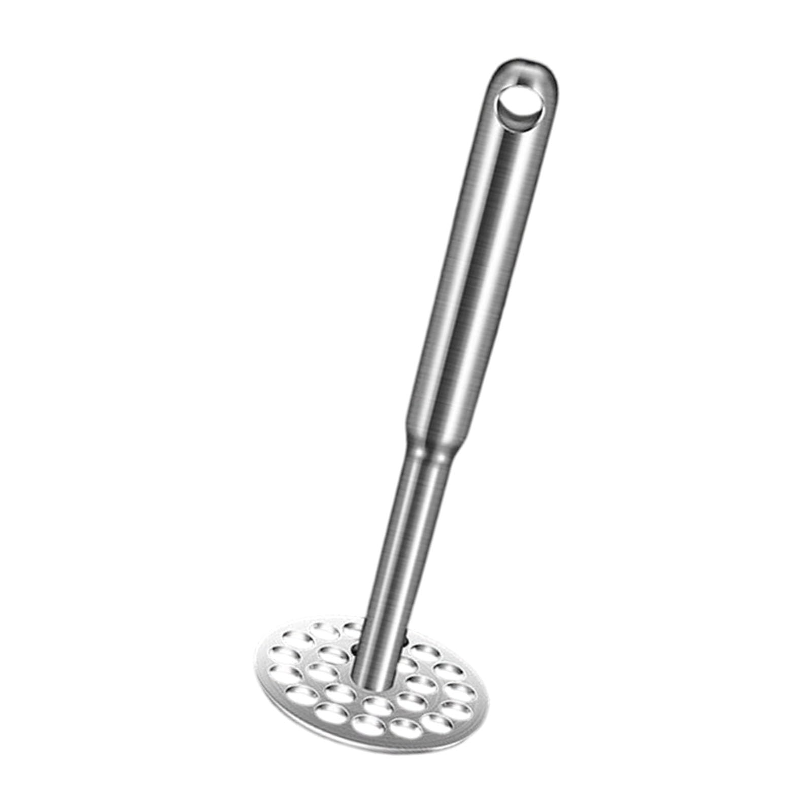 Qusinfc Sturdy Steel Potato Crusher Design for Efficient Food Preparation Slip Handle Masher