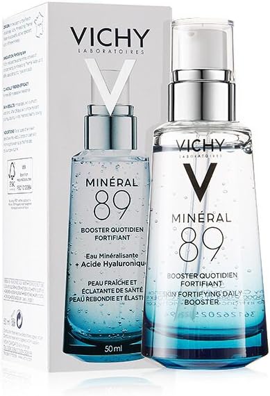 Vichy Minéral 89 Hyaluronic Acid Daily Hydrating Booster, Face Serum, With Polyglutamic Acid - Image 5
