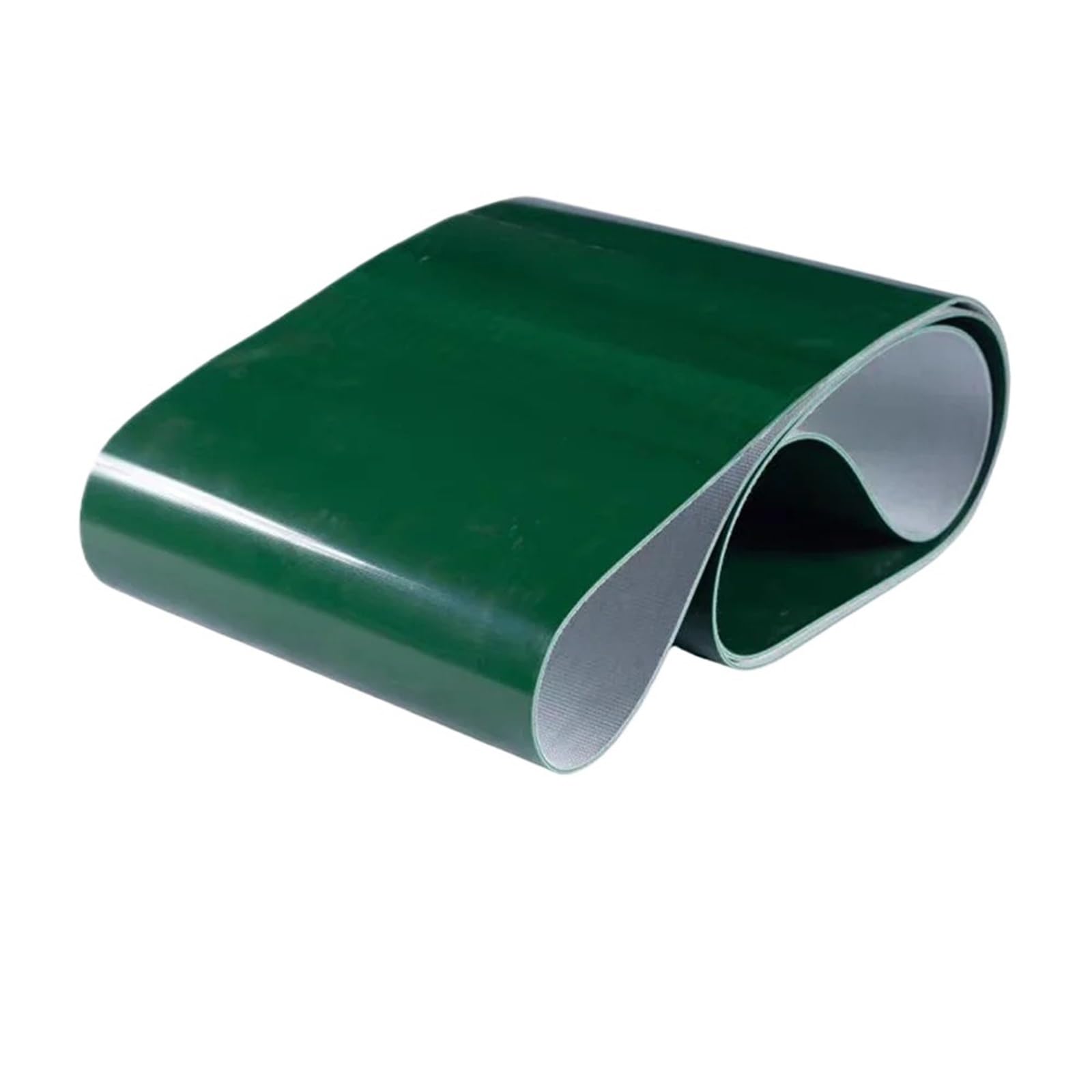 PVC zielony przenośnik taśmowy przekładnia 20002400 mm szerokość obwodu 5070 mm grubość 15 mm 2050 mm długość 1 mm gruby ciężki Du do użytku przemysłowego