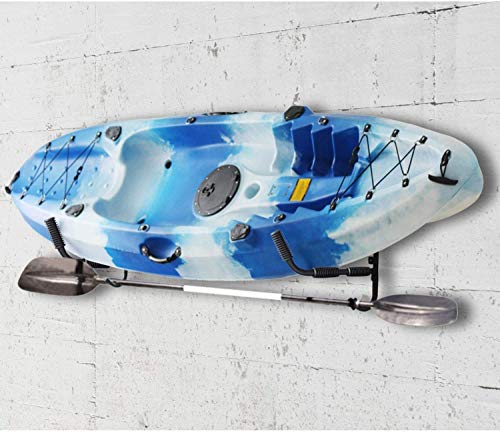 Onefeng Sports 80LBS Kayak Wall Hanger Wall Mount Kayak Storage Rack Swivel Rack Design Help You to Save The Garage Space - Extends 17” from Wall Suitable for Any Sized Kayaks,Canoes Boat by Onefeng Sports - Image 7