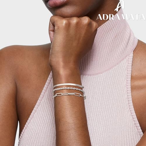 Adramata 7Pcs Pulseras Mujer Acero Inoxidable 51mkDvrRySL. SL1000