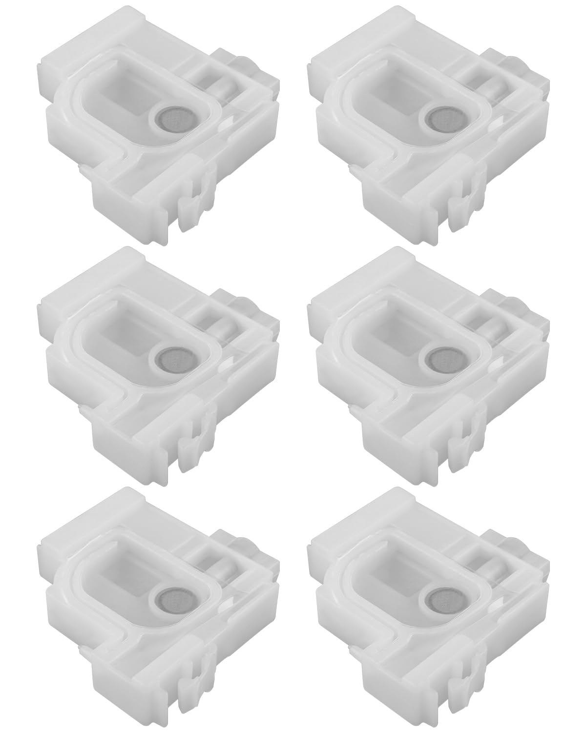 6 Pcs Printer Ink Damper Fit for E-pson T502 102 104 ET-2500 L405 L455 L456 L810 L850 L1800and Other Series