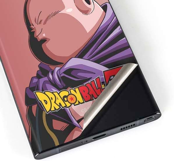 Vista 39 de Skinit Calcomanía para teléfono compatible con Galaxy S23 Ultra, diseño de retrato con licencia oficial de Dragon Ball Z Vegeta Negro - DRGNBZ17