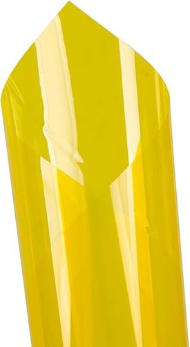 Miniatura 2 de HOHOFILM Película de color transparente para ventana, de 17.7 x 78.7 pulgadas, tinte de vidrio decorativo transparente, bloqueo solar, control de