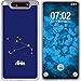 Produktbild PhoneNatic Case kompatibel mit Samsung Galaxy A80 Silikon-Hülle SternzeichenAries M11