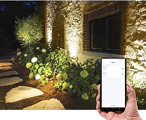 Vivacolor By Jaycee Products *V2* 2.4Ghz Wifi + Bluetooth Rgb Landscape Lights, Waterproof, 24V 48W, Low Voltage, Color Changing, Built In Timer, Remote And/Or App Controlled, Complete Kit #TOP4