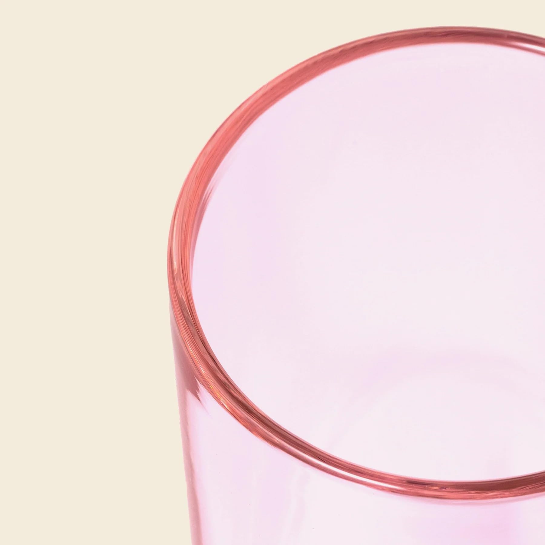 NWTN Home Deco Bong in Vetro Borosilicato, Pipa ad Acqua da Tavolo Vintage con Braciere 14 mm, Design Gravity (Rosa Petalo)