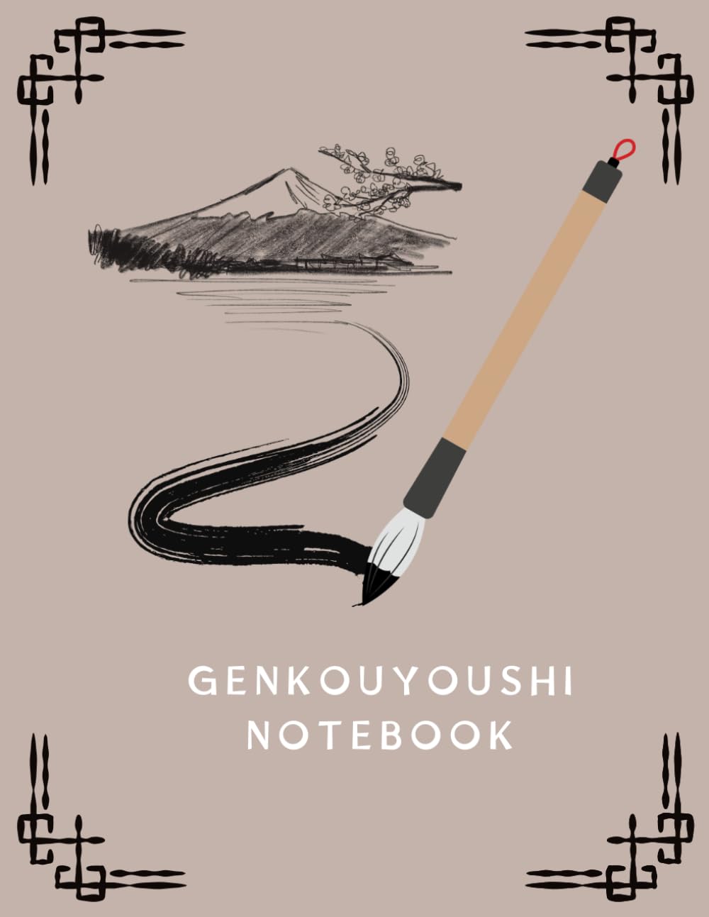 Genkouyoushi Notebook: Japanese Note | Writing Practice | Kanji Paper