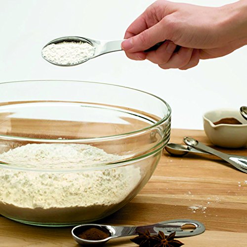 Set Com 5 Colheres Medidoras Em Aço Inox Tovolo