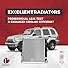 AUTOMOTY Canada radiator 2481 compatible with 2002-2005 Jeep Liberty