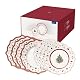 Villeroy & Boch Toy’s Delight Teller Set für Weihnachten, 8-teilig