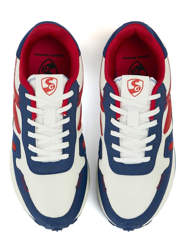 Image of SG Unity Lifestyle Shoes Red /Blue, White /Beige and Green /Grey Colour Available | Casual Shoes Men's & Women's | 6 to 11
