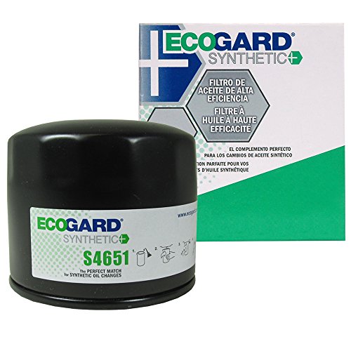 ECOGARD S4651 Spin-On Engine Oil Filter for Synthetic Oil