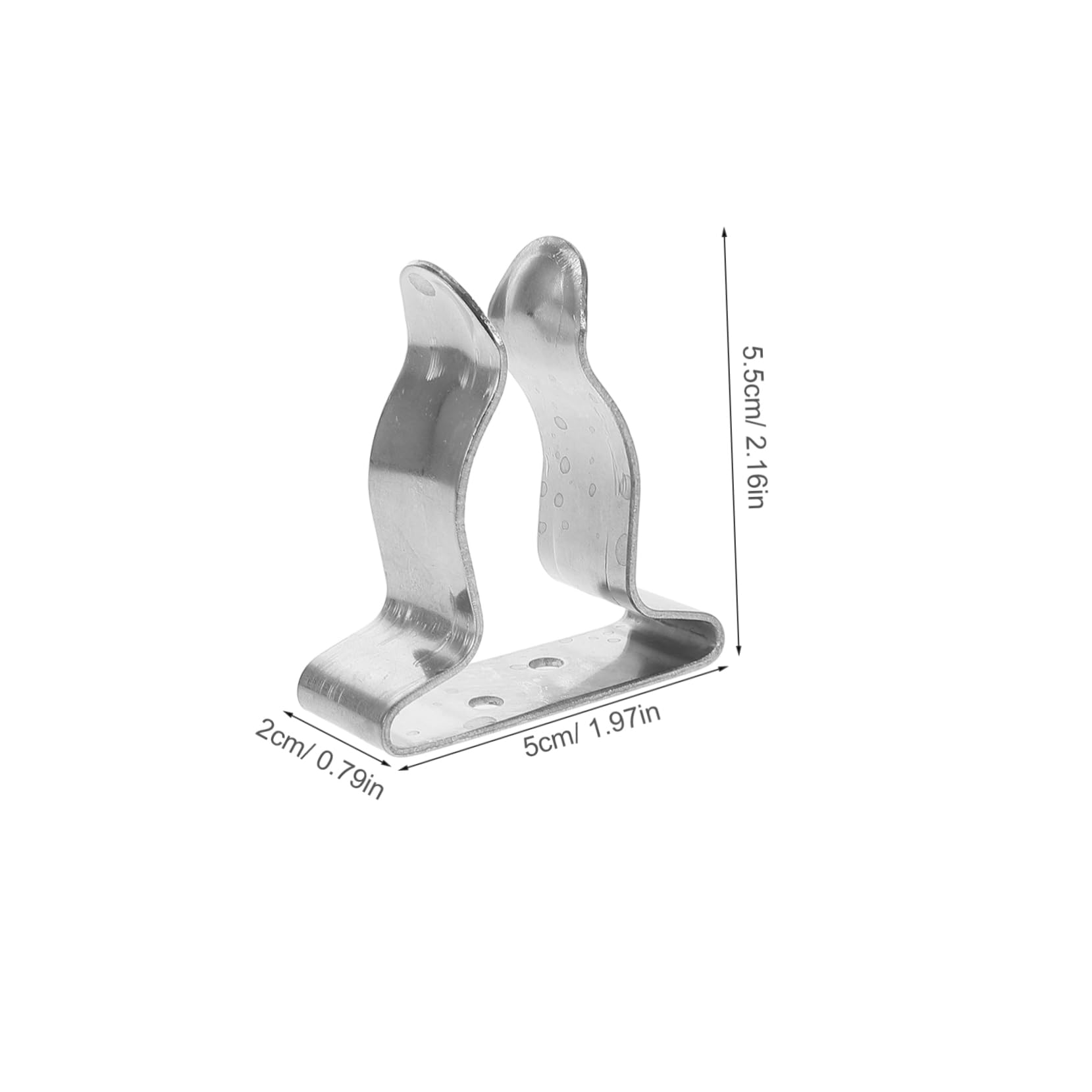 NULYLU Kayak Paddle Accessories Stainless Steel Paddle Holder for Outdoor Use