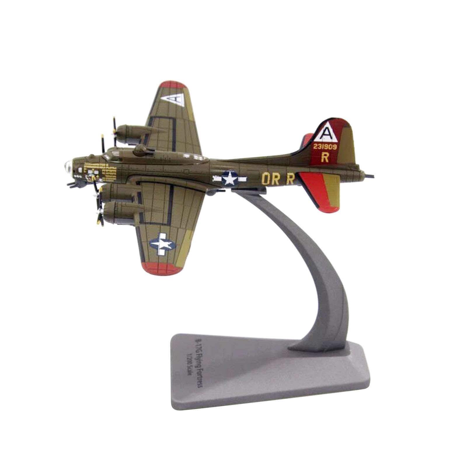 Amazon | Hellery 1/200スケール B-17G 爆撃機 合金製航空機