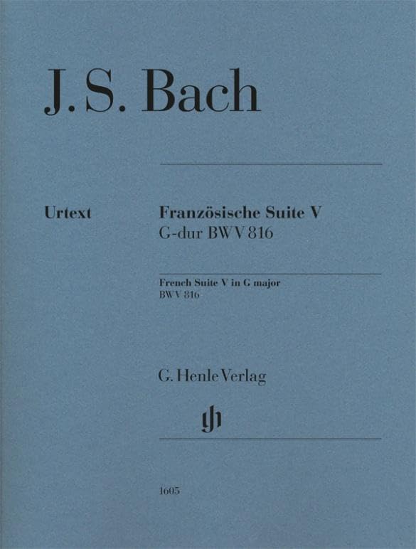 French Suite V in G Major - BWV 816 Revised Edition