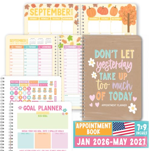 Hourly Appointment Book 2026-2027 - Appt Book 2026, Hourly Daily