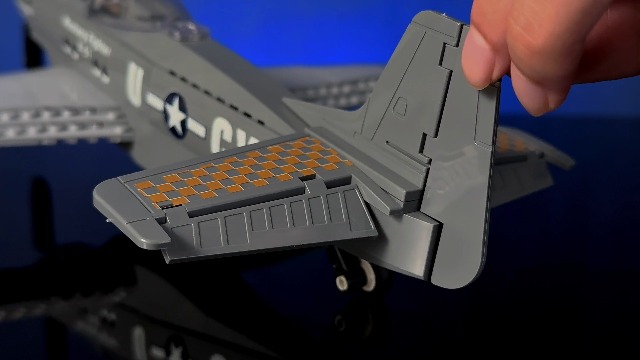 Amazon.com: SEMKY Military Fighter Jet P-51 Fighter Mustang Air