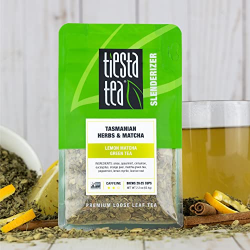 image for Tiesta Tea - Aromatic Lemon Matcha Green Tea - Tasmanian Herbs & Match
