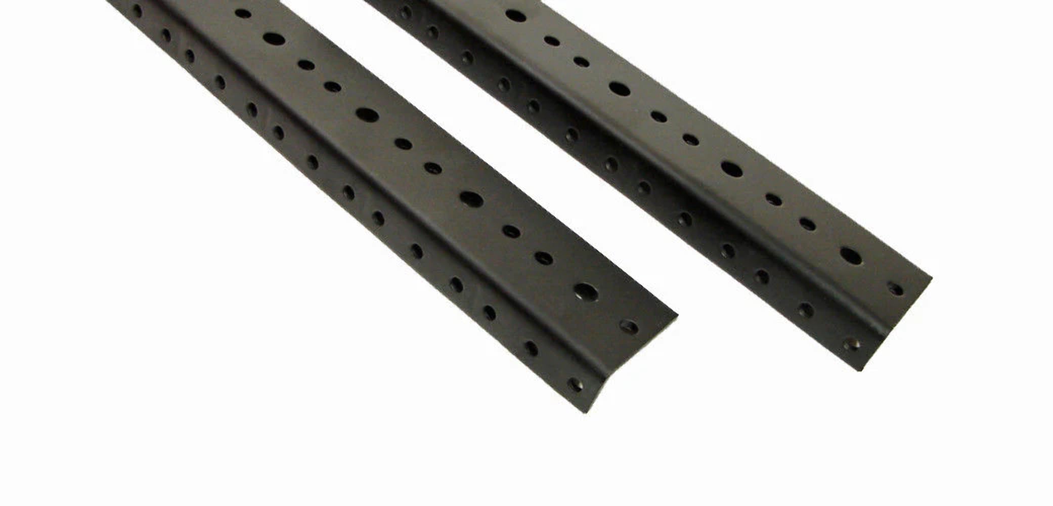 Amazon.com: (1 PAIR) PENN ELCOM 2U / 2 SPACE Rack Rails - 3-1/2