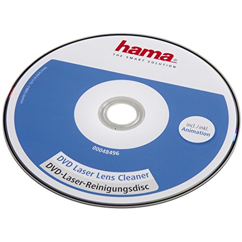 Hama DVD Reinigungsdisc (zur Besetigung von Schmutz in DVD Laufwerken) Laser-Reinigungs DVD