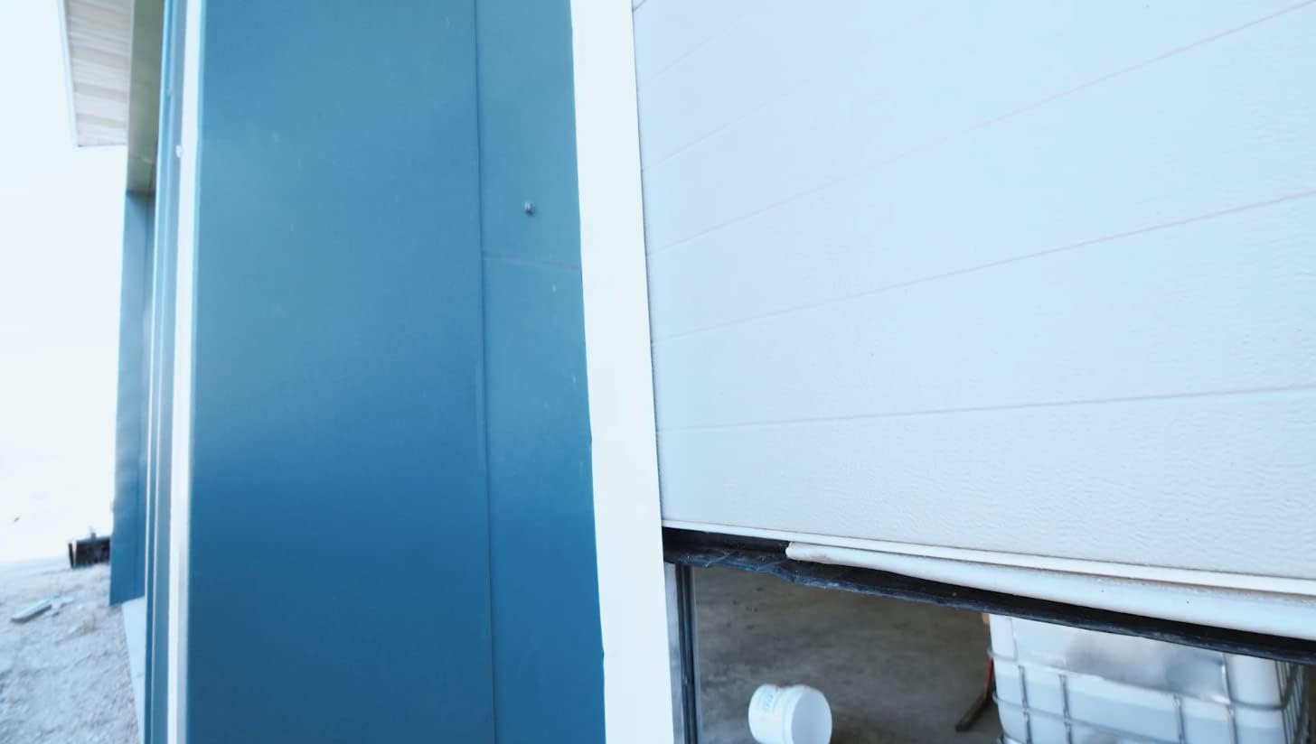 16 Foot Garage Door Bottom Seal Kevlar Reinforced Heavy Duty Weatherproof Draft and Pest Barrier for Residential and Commercial Garage Doors