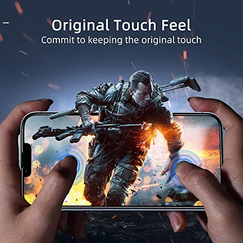Image of TitanEdge Privacy Tempered Glass Screen Protector Guard for iPhone 13 /13 Pro / 14 / 16E | True 28Anti Spy - 2 Pack