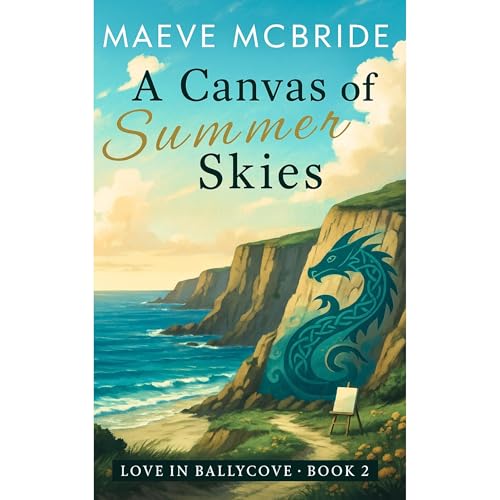 A Canvas of Summer Skies Audiolibro Por Maeve McBride arte de portada
