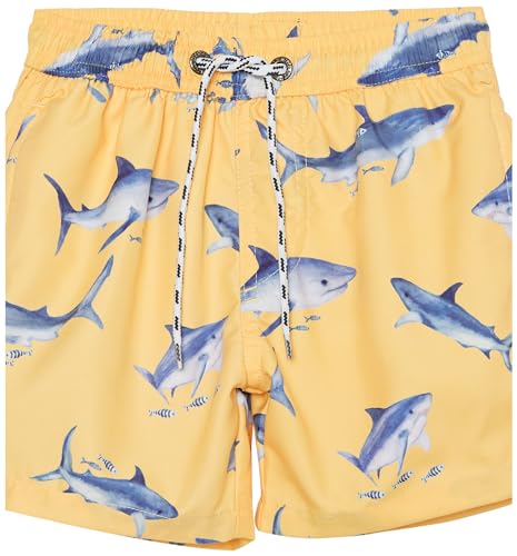 Snapper Rock Boys' Sunrise Shark Volley Boardshorts (Toddler/Little Big Kids)2