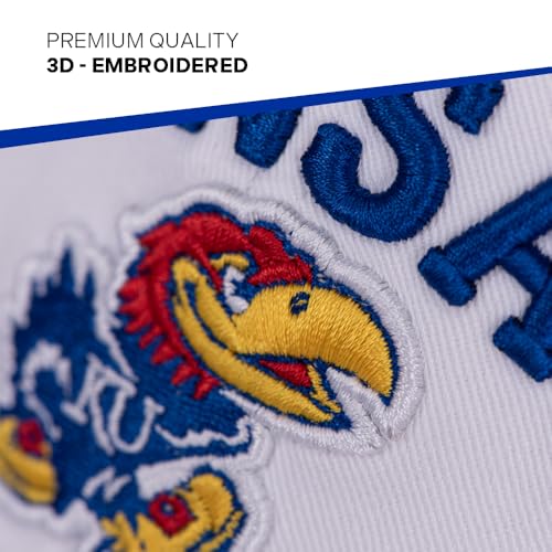 Gorra bordada University of Kansas ajustable miniatura 4