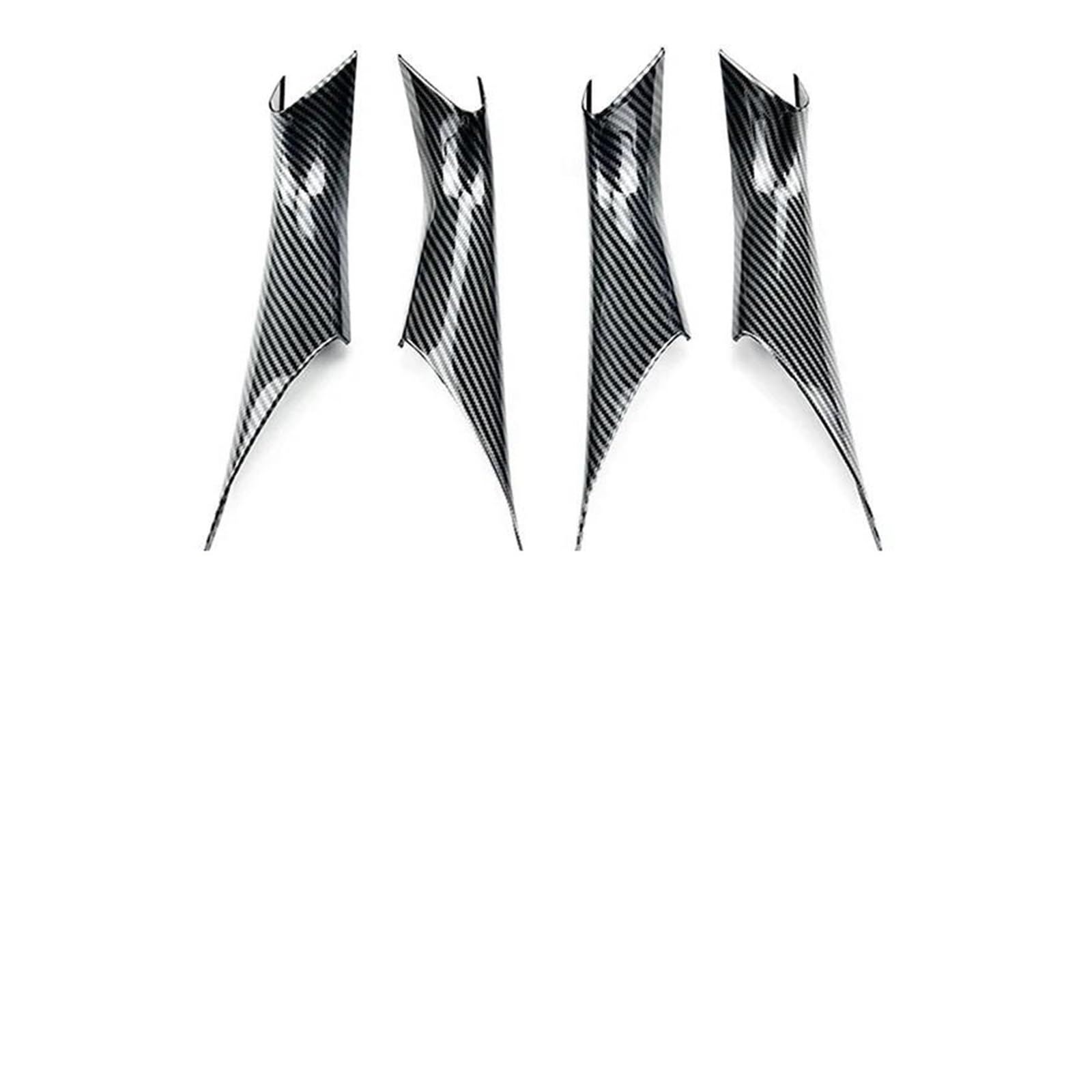 Maniglia interna Facile installazione 2/4 pezzi trazione interno per auto Coperture di trazione per BMW Serie 5 G30 G38 2018 2019-2021 2022 2023 Maniglia interna portiera(4 Carbon Fiber Look)