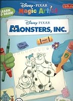 How to Draw Disney-pixar Monsters, Inc. 1560108282 Book Cover