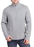 IZOD Men's Solid 1/4 Zip Sweater