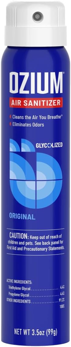 Spray, Air Sanitizer and Disinfectant Spray, Original (USA), 99 Grams, 765-2987