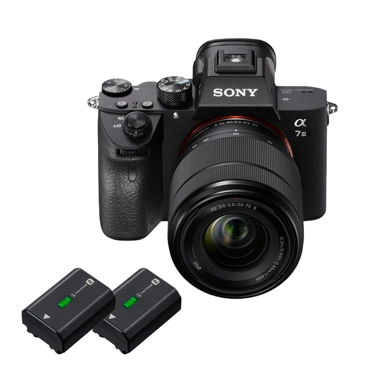 Sony Alpha 7 III Vollformat-Kamera mit 28-70 mm II f/3.5-5.6