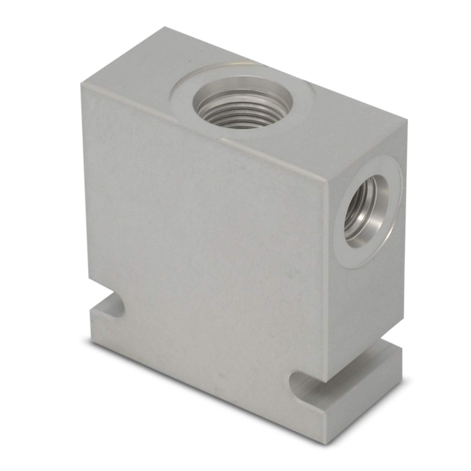 Hydraforce 7024760 Manifold Valve Body Housing, 3-Way, #6 SAE Ports, Size 08