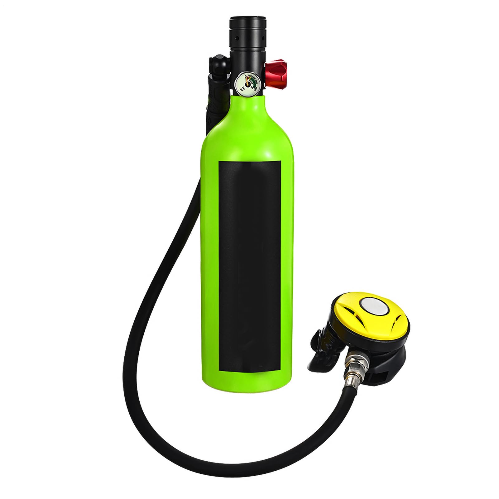 Lung Water Tank, Lung Tank for 15 Minutes Underwater, 1 Litre Underwater Swimming Bottle, Underwater Breathing Training, Air Buddy Diving Systems, Safe, Compact
