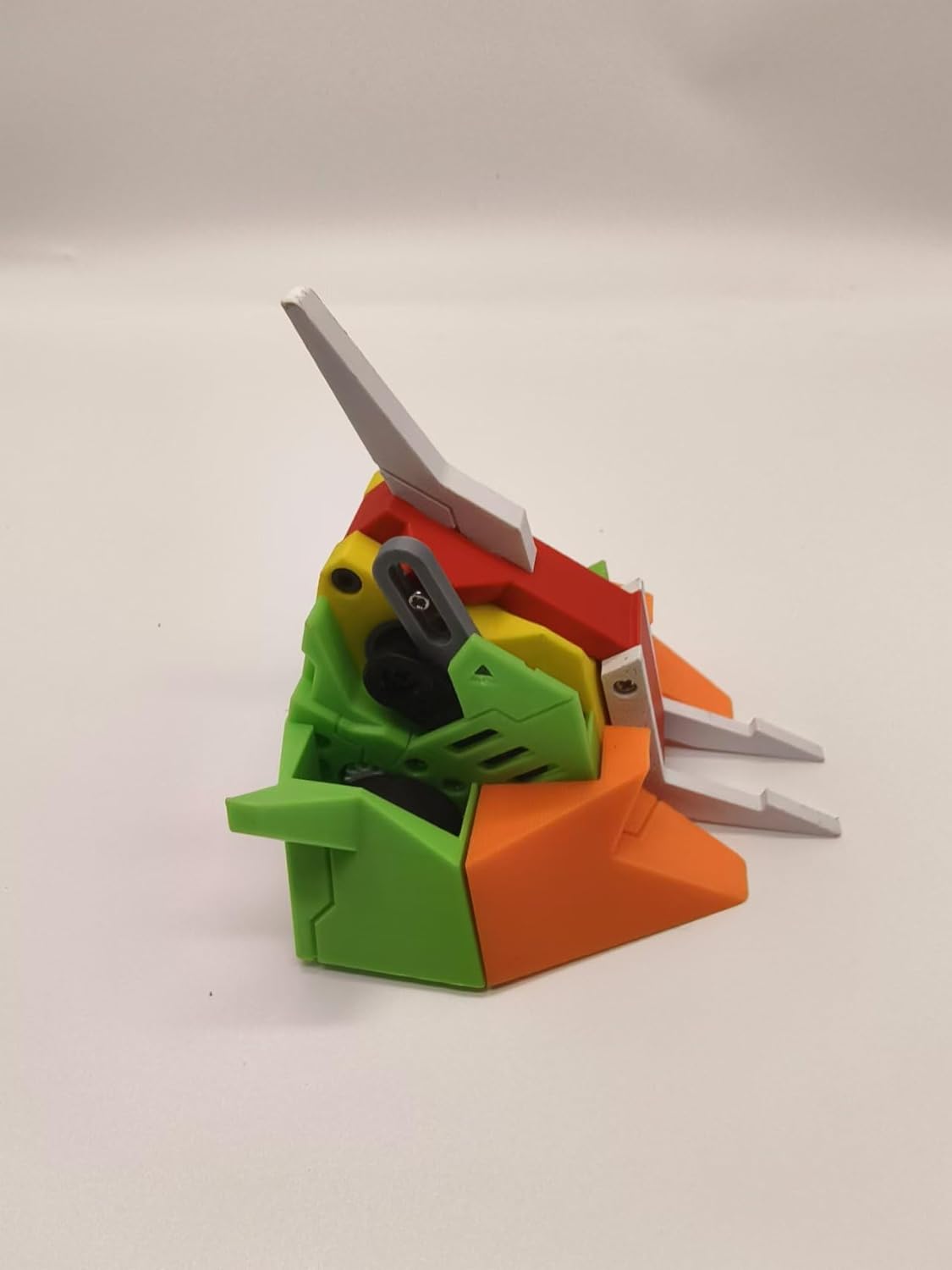 3D Printed Robot Battle Kit, Metal Gears, Lithium Iron Phosphate Battery, Multicolor