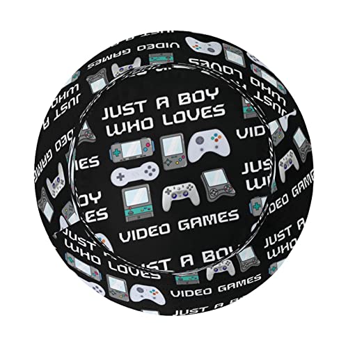 Just A Boy Who Loves Video Games Bucket Hat, Summer Fisherman Cap For Women Men, Unisex Packable Beach Sun Hat For Vacation Travel Outdoor #TOP4