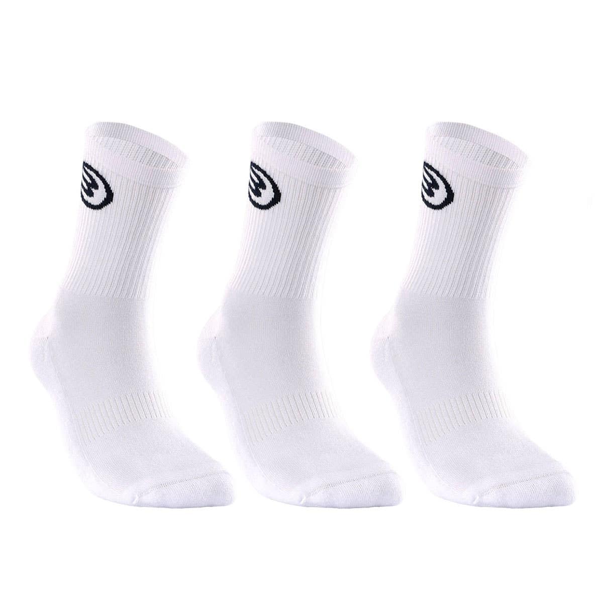 Pack 3 Calcetines Bullpadel BP252 I Blanco