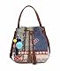Beuteltasche Desigual Arosa Silvana Handtasche in Berenjena