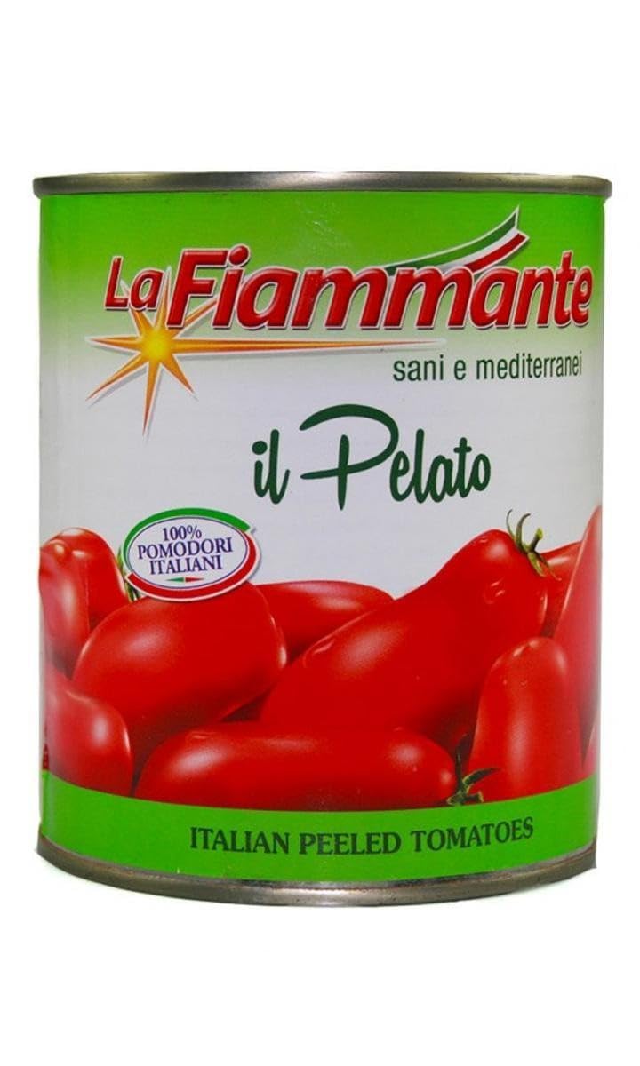 GESCHÄLTE TOMATEN DIE FLAMME 12 X 800 GR