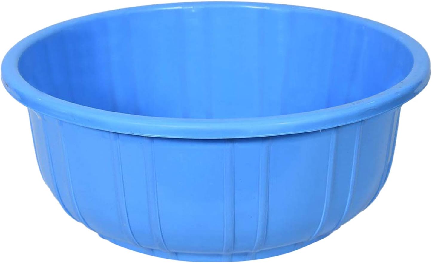 Kuber Industries Pack of 1 Bath/Washing Tub|Multipurpose With Unbreakable Plastic Material|Size 54 x 54 x 25 CM, Capicity 40 LTR (Blue)
