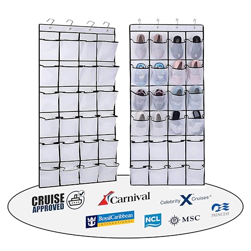 Cruise Cabin Over Door Organiser for Shoes, Toiletries and Accessories