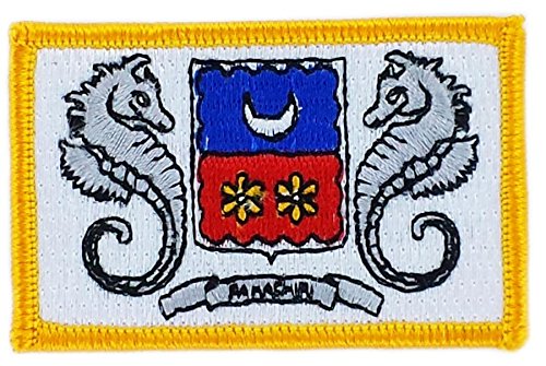 Porte cle cles clef brode patch ecusson badge drapeau dakota du