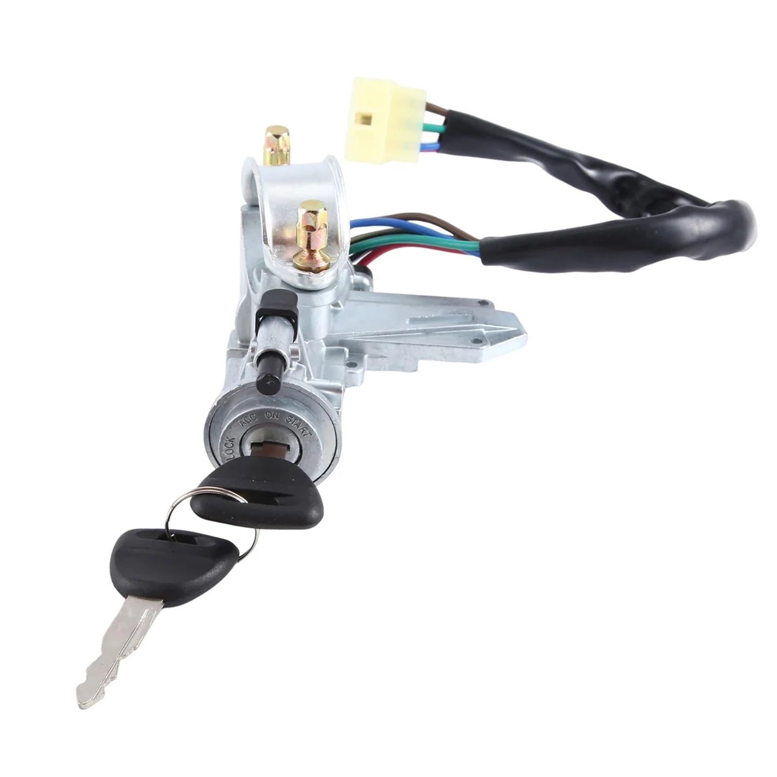 Przełącznik zapłonu samochodu rozrusznik i kluczyki pasujące do Mitsubishi L200 2.4L .6L 1986-1994 MB894755 MB-894755 Wyłącznik zapłonu samochodu