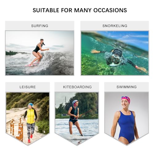 Image of 2mm Neoprene Dive Hood Thermal Mens Wetsuit Cap for Surf Snorkel