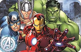 Placemat Marvel Avengers Easy Clean Table Place Mat For Kids and Children (Avengers Placemat)