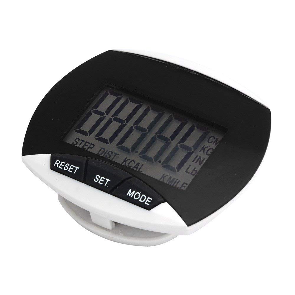 Ubersweet® 2019 6 Color Proof LCD Run Step Pedomer Walking Distance Calorie Counter Calorie Counter 2.48 :-image-8